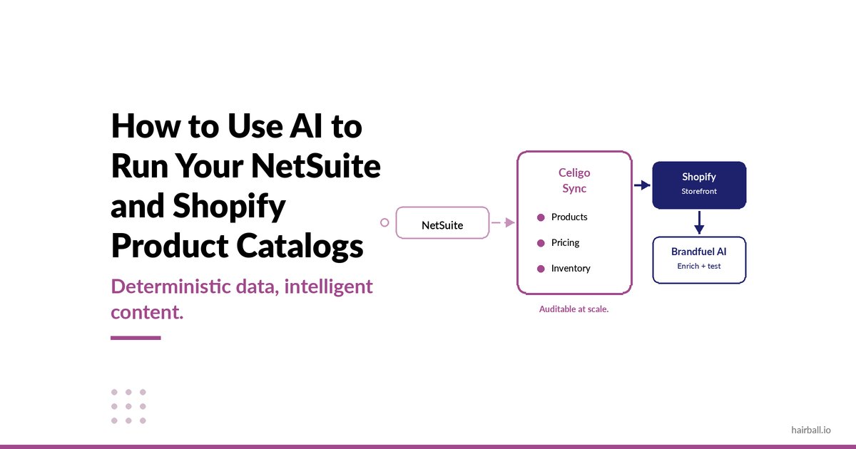 How to Use AI to Run Your NetSuite and Shopify Product Catalogs