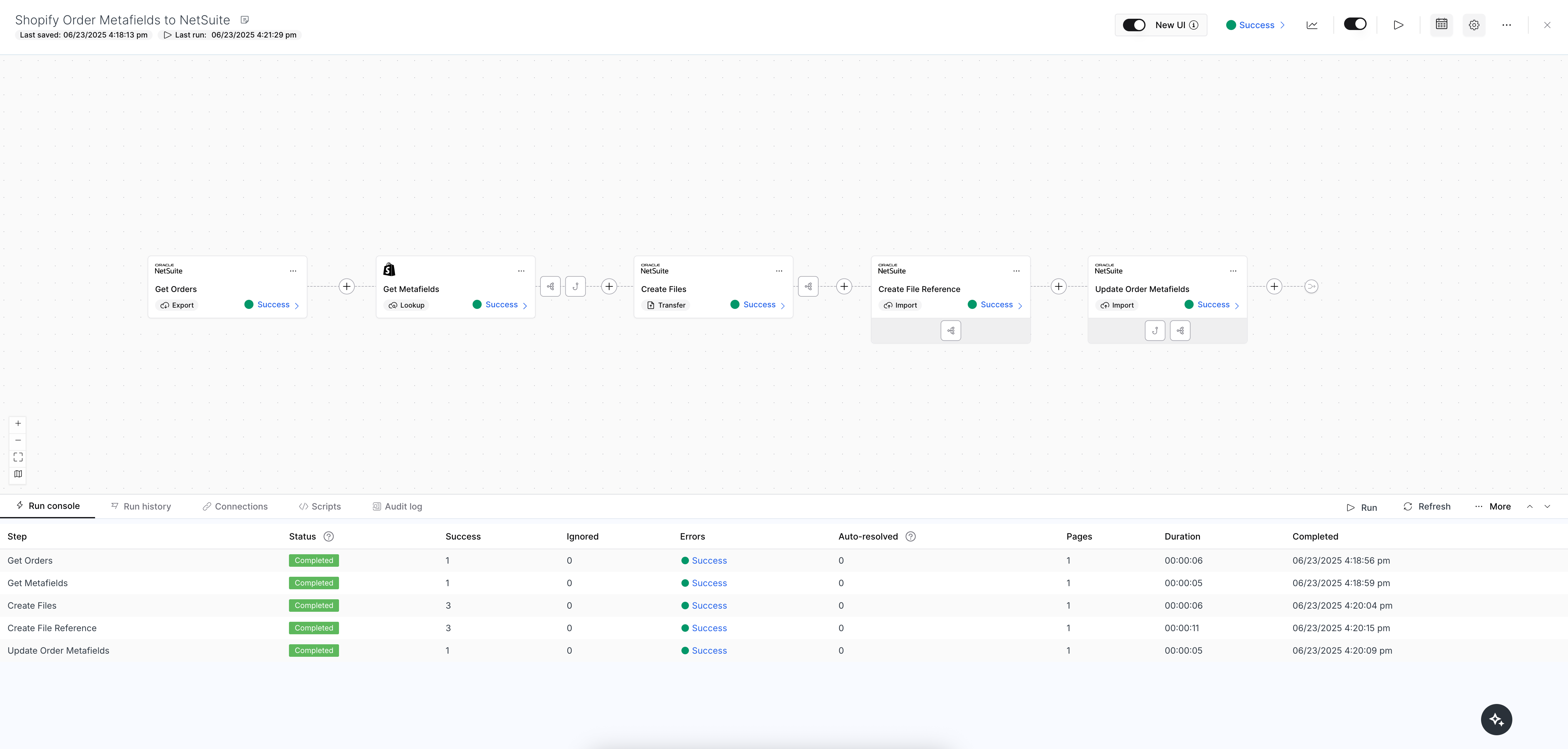 Shopify Order Metafields to NetSuite | Hairball.io